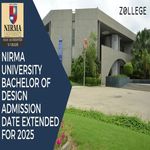 Nirma University Bachelor Of Design Admission Date Extended For 2025